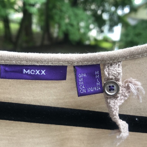 Chocolate Beige New Year perfect MEXX sparkle ✨ Top tank sleeveless festive - Picture 10 of 12